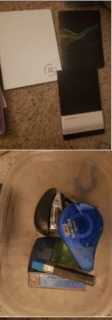 alpaca stickynotes, moleskin notebooks, mini stapler, office supplies 2