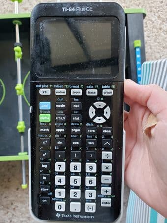 ti 84 plus ce graphing calculator ($75, price to buy new is $150) 1