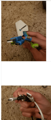 aaaa batteries, microusb cables, mini DP hdmi cable, e40m parts 3