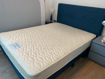 Queen Size Bed and Mattress 1