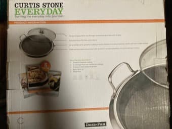New unused Curtis stone non stick multipurpose pan 1