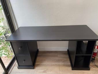 IKEA desk w/ drawers 2