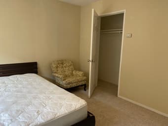 Furnished bedroom in a two-bedroom house. Female only. May 1 or now 2