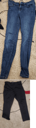 ann taylor jeans, drytek leggings, jeggings, shorts (000, xxsp, xs, s) 3