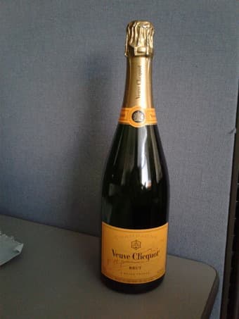 Veuve Clicquot champagne bottle 1