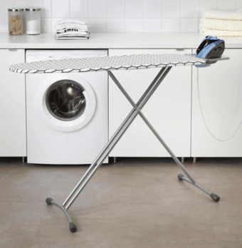 Ikea desk, chair, ironing board, iron 3