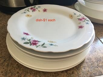 bowl, dish, water bottle, lamp 2