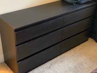 Dresser for Sale! 6 drawers and very spacious 1