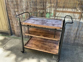 Outdoor Bar Cart 1