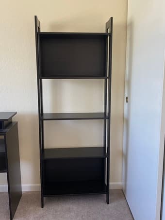 Assembled Bookshelf (dark brown) 1