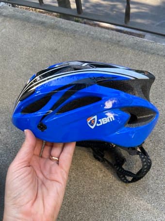 Two Bicycle Helmets + Fender for Sale - Sold as a package 2