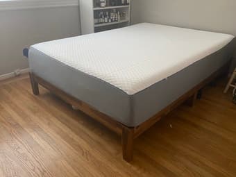 Nectar Memory Foam Mattress + Bedframe (Full) - Like New 1