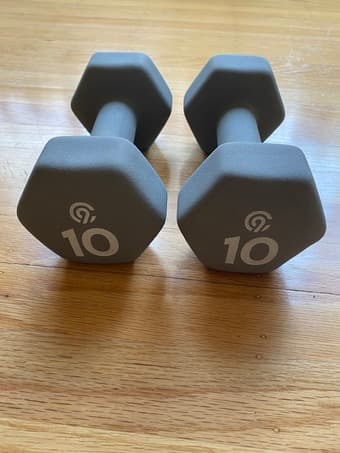 10-Pound Dumbbells 1