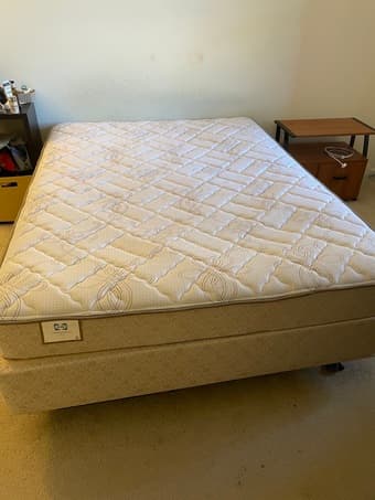 Queen sized bed 1