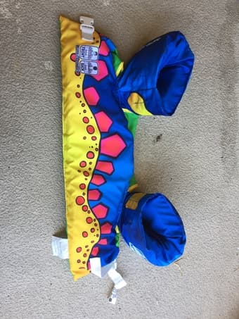 Body Glove Dinosaur Swim Life Jacket Multicolor, Child 1