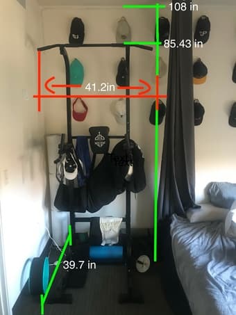 Sports royal Power Tower Dip Station Pull Up Bar for Home Gym 1