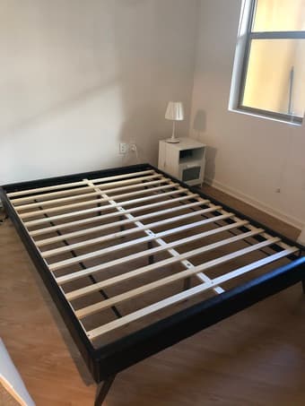 Wayfair Bed frame - queen 1