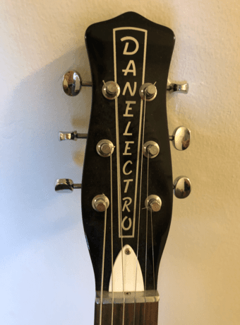Danelectro Stock '59 Electric Guitar - Black 2