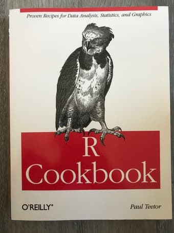 R Cookbook by Paul Teetor (O'REILLY) 1