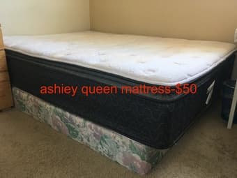 mattress, table, light 1