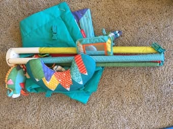 Infantino 4-In-1 Twist & Fold Activity Gym & Play Mat 4