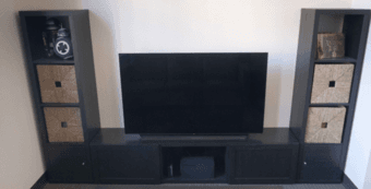 TV Shelf unit (already assembled) 1