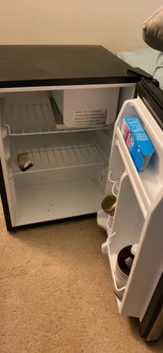 Whirlpool 2.7 cu ft Mini Refrigerator - Stainless Steel - WH27S1E 3