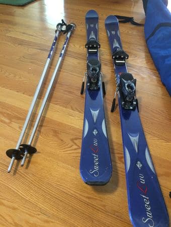 Women's Skis, Poles, and Boots 1