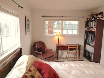 Spacious, light, furnished 1BR + private bath 1