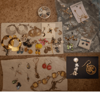 Earrings and necklaces ($5 each + discounts for buying multiple) 1