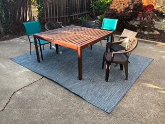 For Sale: Big Blue Rug 1