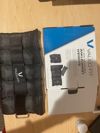 Exercise ankle/wrist weights 5lbs total 1