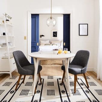 West Elm Plug-in Glass Pendant Light (Installable on campus housing) 3