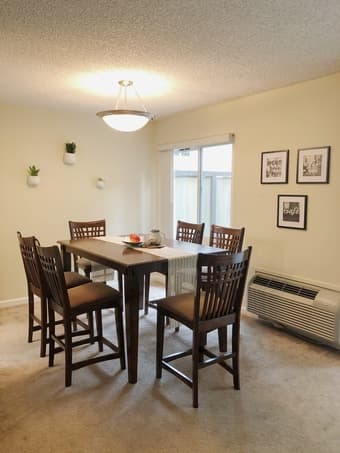 Expandable Dining Table and Chairs 1