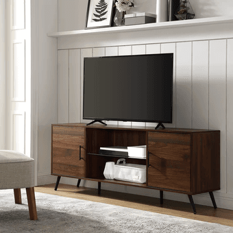 TV console, IKEA Hemnes Full Bed Frame, 22" Acer monitor, and more! 2