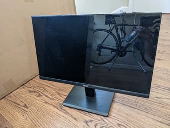 TV console, IKEA Hemnes Full Bed Frame, 22" Acer monitor, and more! 3
