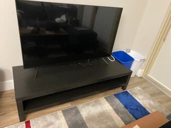 Ikea Lack TV Stand (holds up to 55" TV) 1