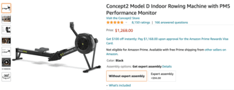 Concept2 Model D Rowing Machine 1