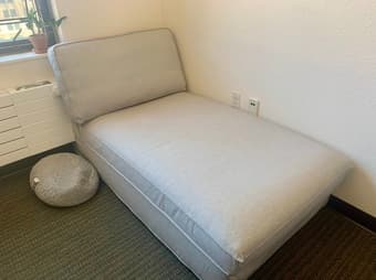IKEA Kivik chaise light gray in great condition 1
