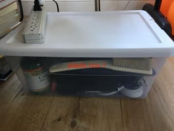 plastic box, container 2