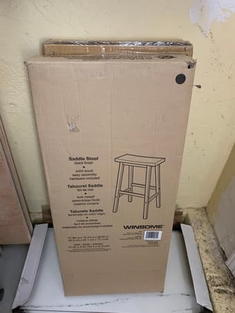 Brand new stools , still box 1