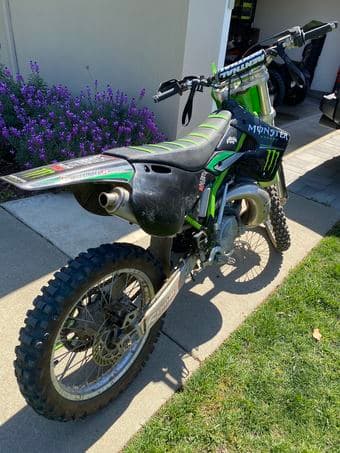 2001 Kawasaki KX250 Dirt Bike 3