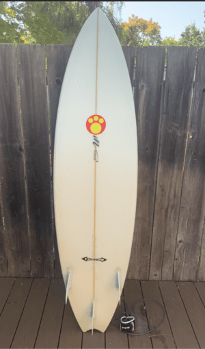 Surf shortboard 6'10 2