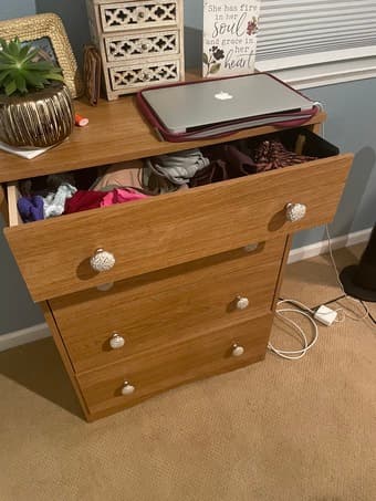IKEA Dresser w/ Anthropology Knobs 3