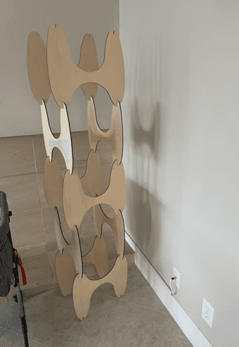artistic room decoration can be used as hanger stand cloth rack 1