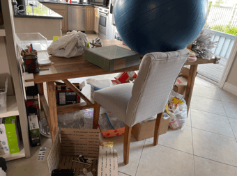 wood dining table office desk 1