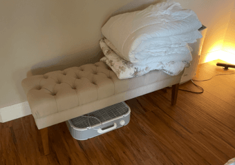 Upholstered Flip Top Bench dining bed 1