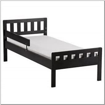 IKEA toddler bed frame + mattress 1