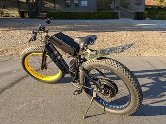 Powerful ebike fat tire electric bike 50 mile range and 28 mph Sonders 1