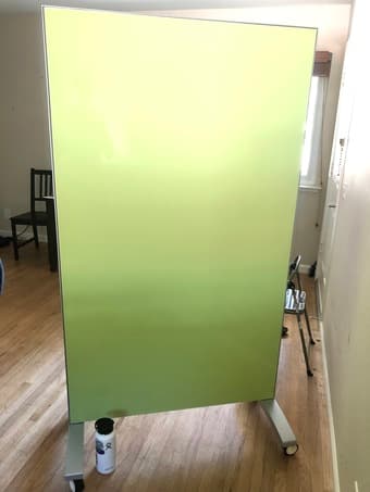 huge whiteboard (made of glass) @ huge discount 1